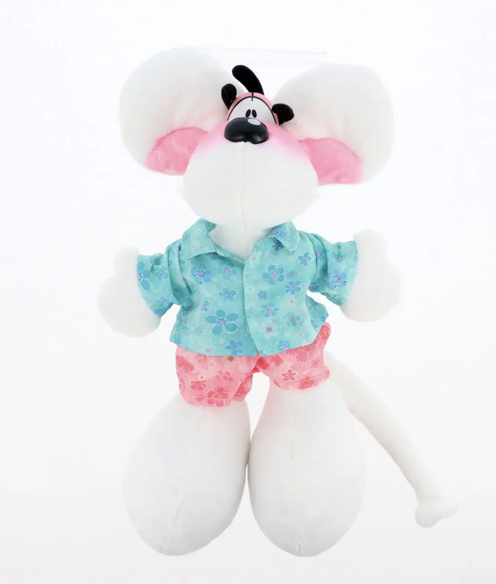 Diddl Pluchen Knuffel 20cm - Turquoise