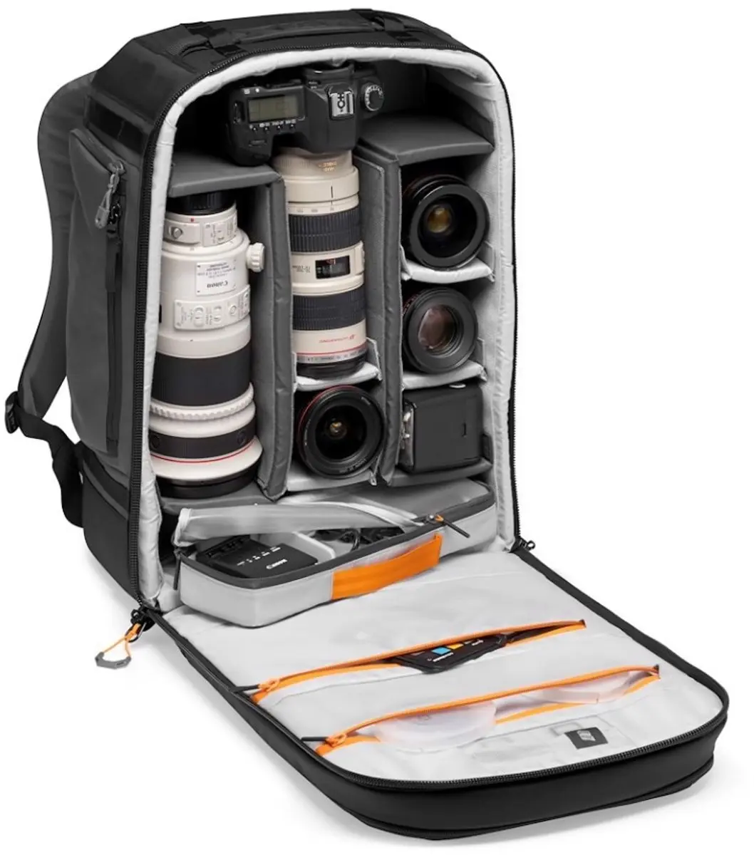 Lowepro Pro Trekker BP 450 AW II Rugtas - 15 inch - 5 Lenzen - Zwart