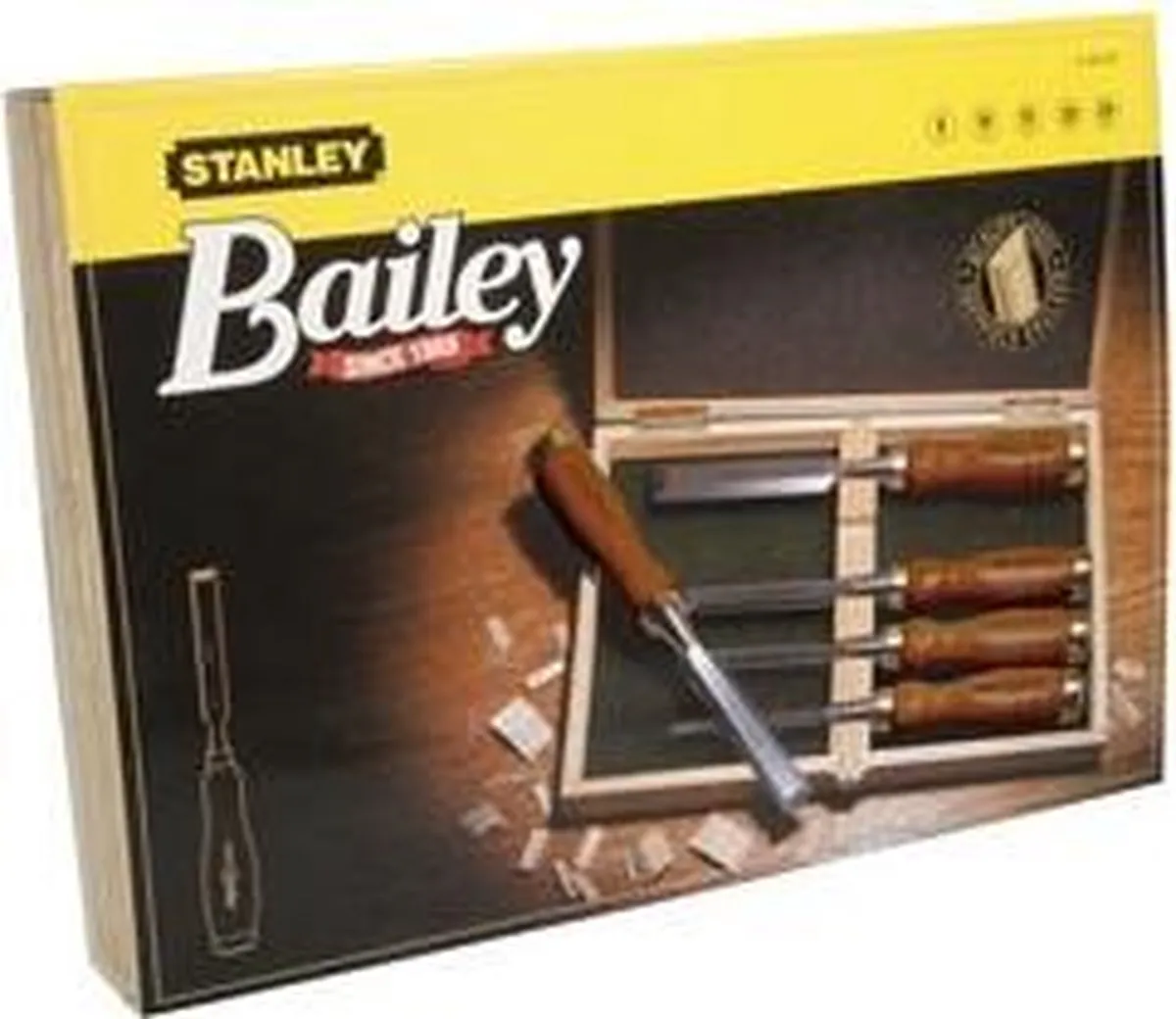 Stanley Bailey Houtbeitelset 5-delig 2-16-217