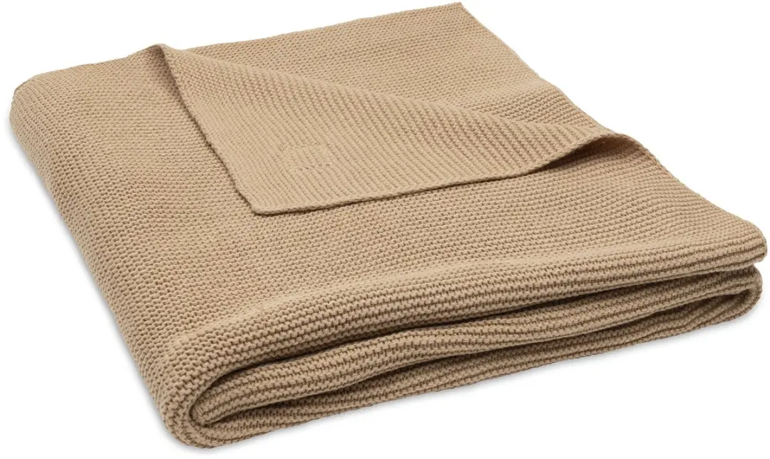 Jollein Baby Deken Ledikant Basic Knit 100x150cm - Hazel