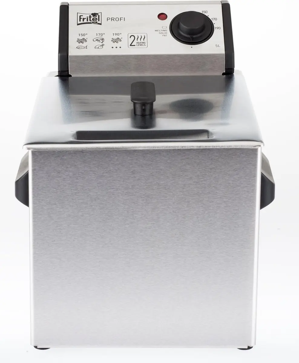 Fritel Profi 3505 Friteuse 3200W 5L - Inox - afbeelding 6 van 6
