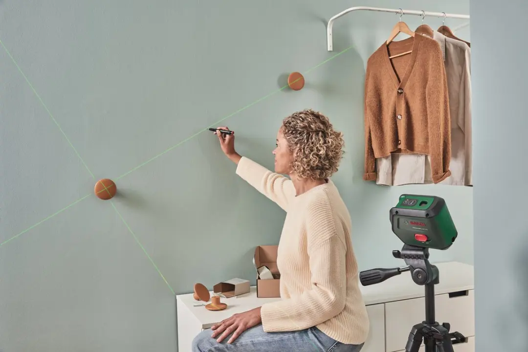 Bosch AdvancedLevel 2G Set Kruislijnlaser - Groen - 0603663GZ1