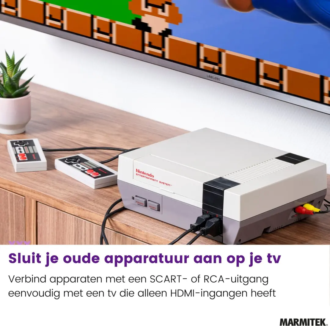 Marmitek Connect AH31 SCART naar HDMI Converter - 720p/1080p