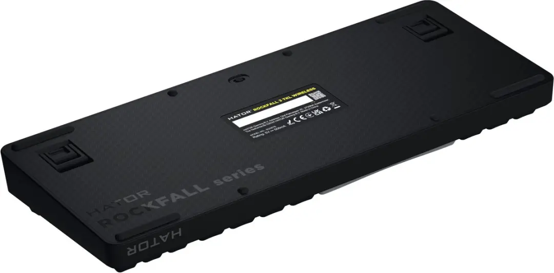 HATOR Rockfall 3 TKL HTK850 Gaming Toetsenbord - Zwart