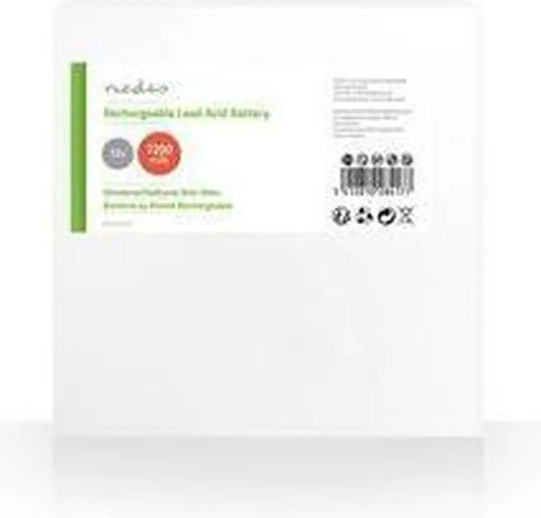 Nedis Oplaadbare Loodaccu BALA720012V 12V - 7200mAh