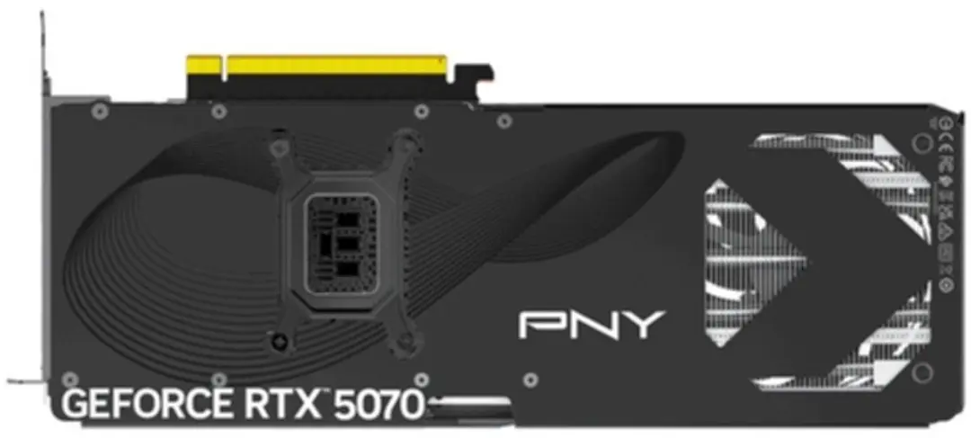 PNY GeForce RTX 5070 VCG507012TFXPB1-O Gaming Videokaart - 12GB - Zwart