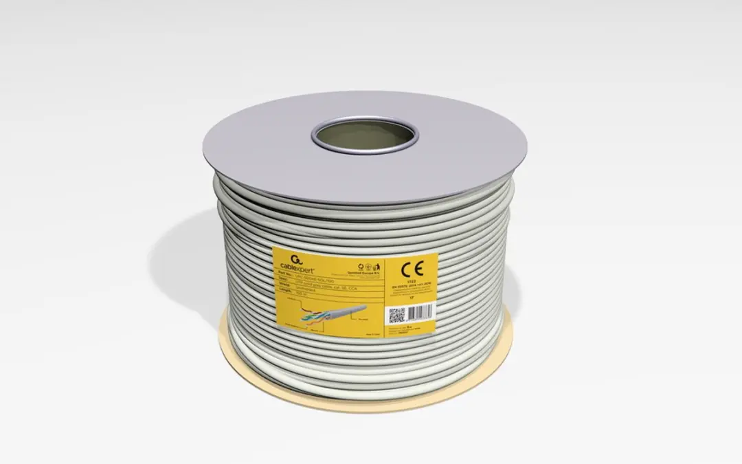 Cablexpert UPC-5004E-SOL/100 Category 5 Kabel - 100m Grijs