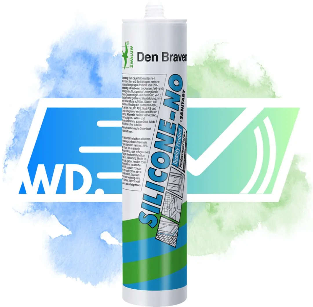 Den Braven Siliconenkit NO Crèmewit 310ml - afbeelding 6 van 6