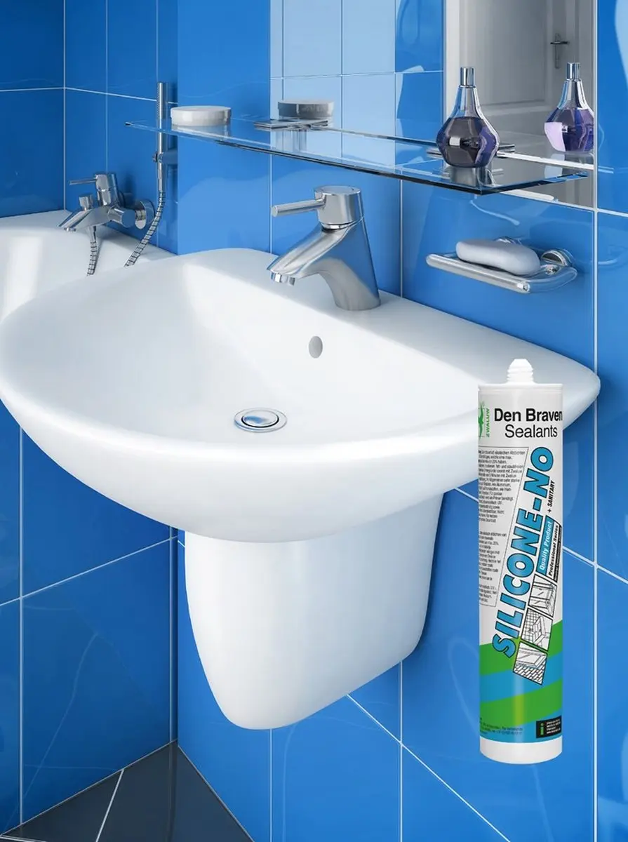 Den Braven Siliconenkit NO Crèmewit 310ml