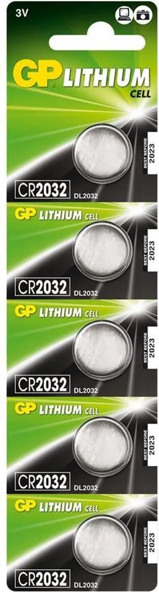 GP Lithium CR2032 Knoopcelbatterijen