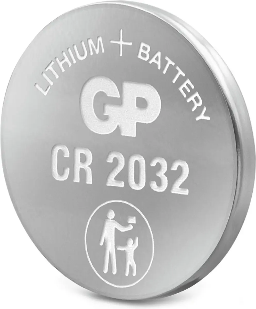 GP Lithium CR2032 Knoopcelbatterijen - 5 Stuks