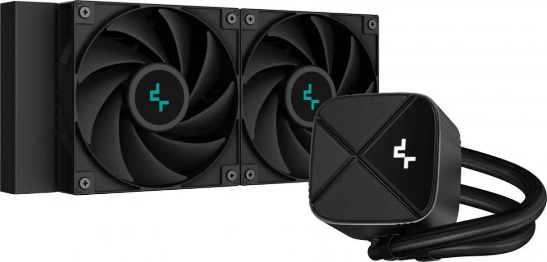 DeepCool LS520S ZERO DARK Vloeistofkoeler 240mm