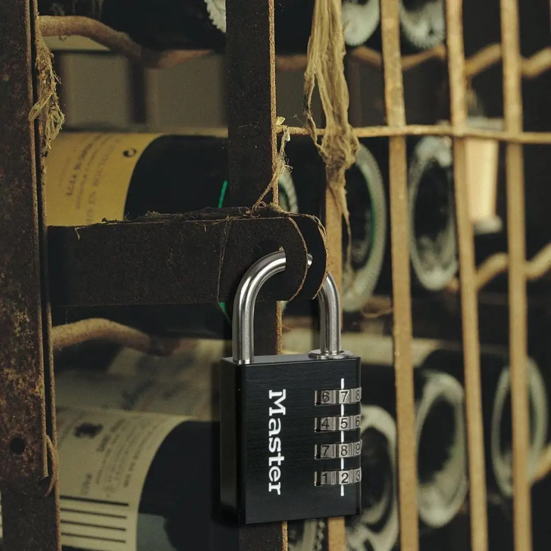 MasterLock 7640EURDBLK Hangslot - 40mm - Zwart