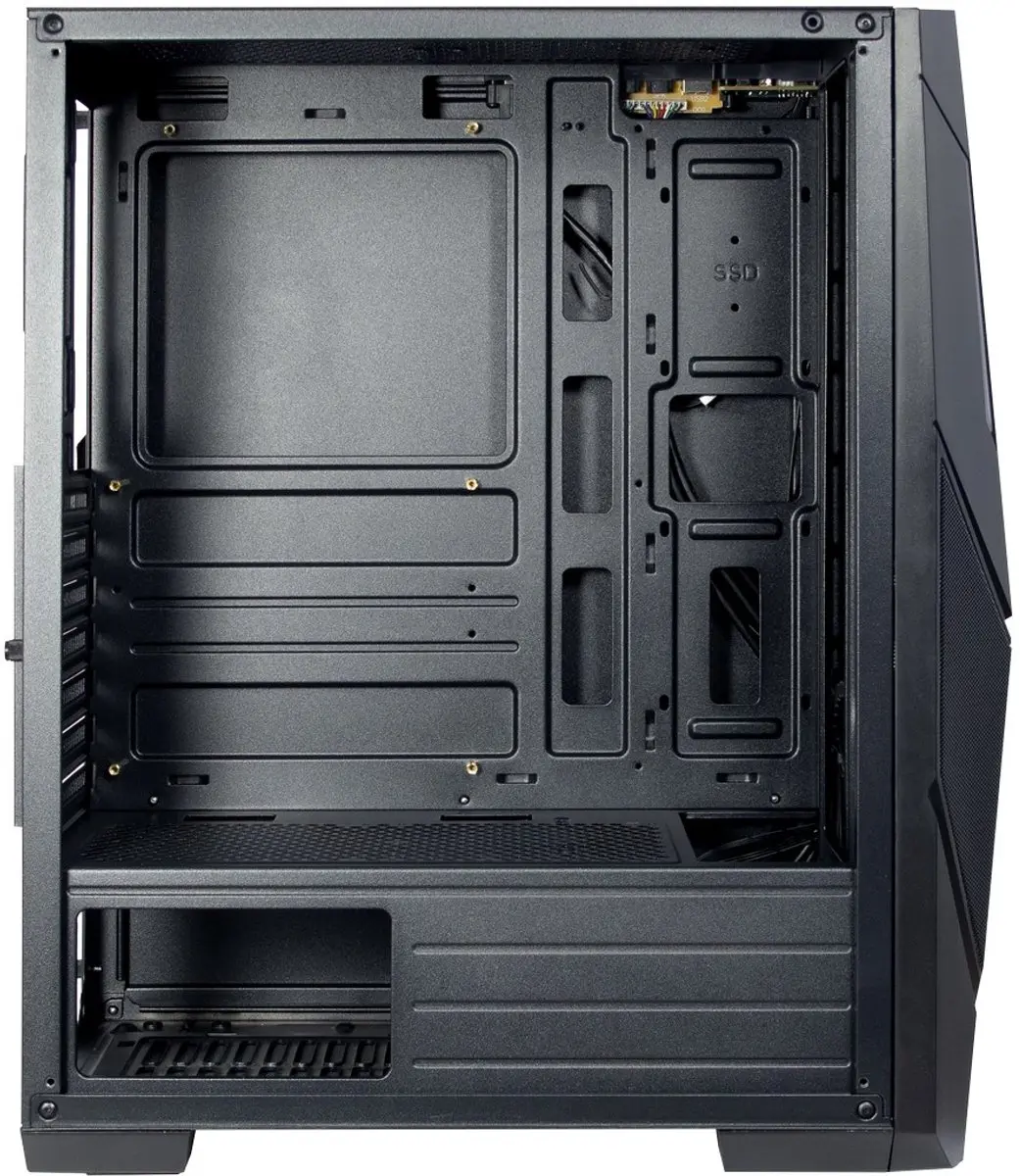 Intertech IT-3303 Hornet RGB Midi Tower - Zwart