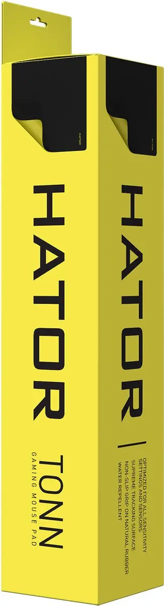 HATOR Tonn L Game-muismat HTP-030 - Zwart