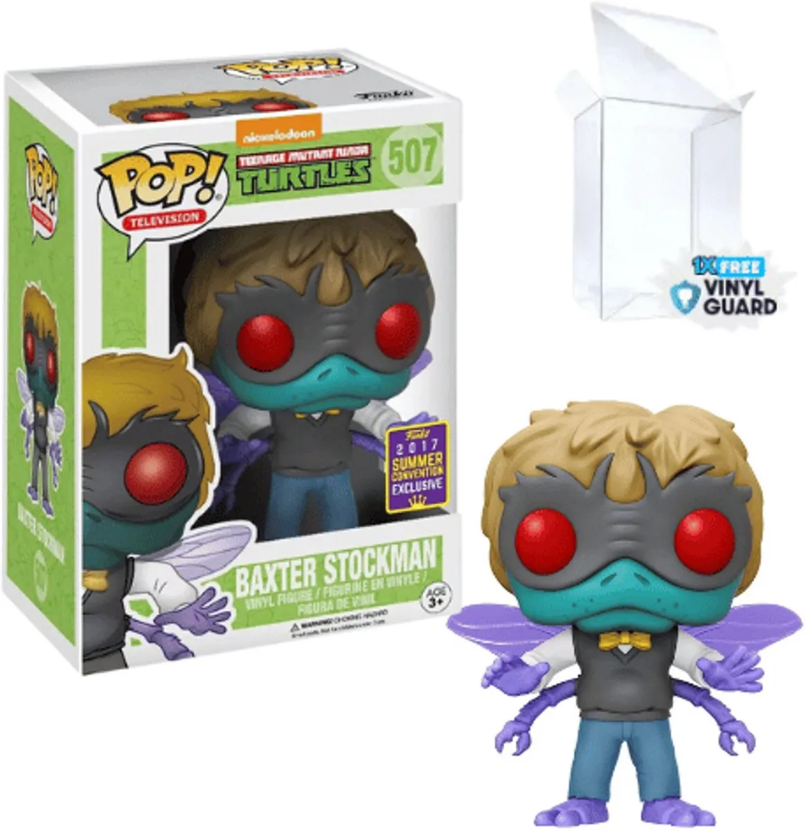 Funko Pop Ninja Turtles Baxter Stockman 507 - Bonte kleuren