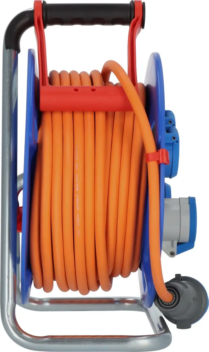 Brennenstuhl Camping Kabelhaspel 25m Oranje - 3500W