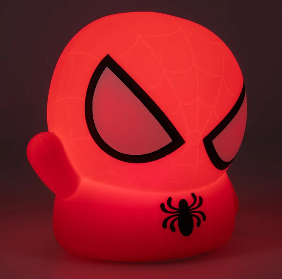 Spider-Man Squishy Lamp - Paladone - Rood