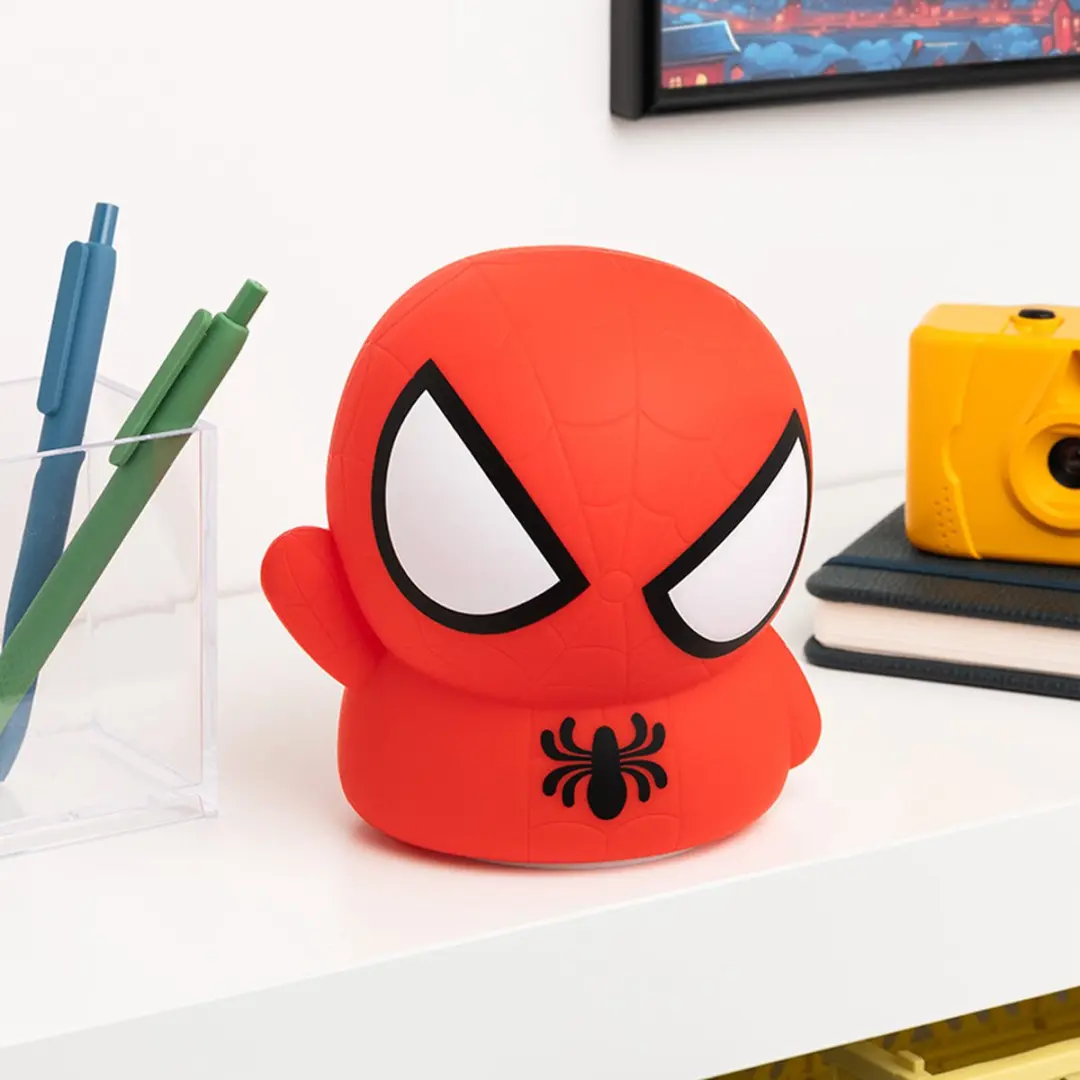Spider-Man Squishy Lamp - Paladone - Rood