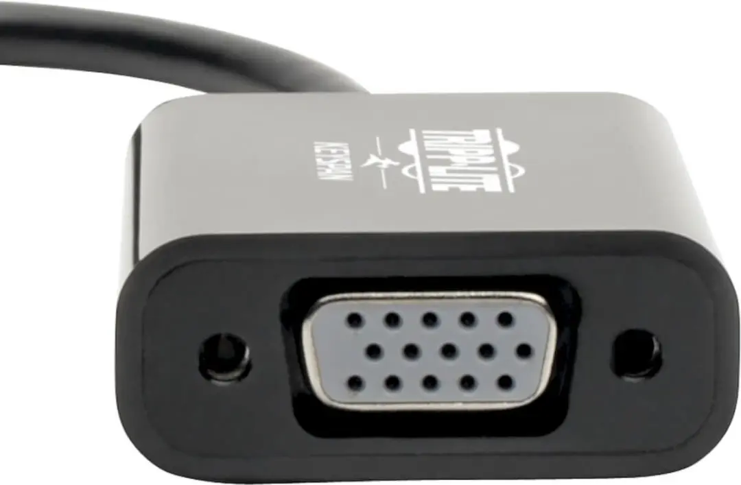 Tripp Lite P137-06N-VGAB Mini DisplayPort naar VGA Kabel - 0,15m - Zwart