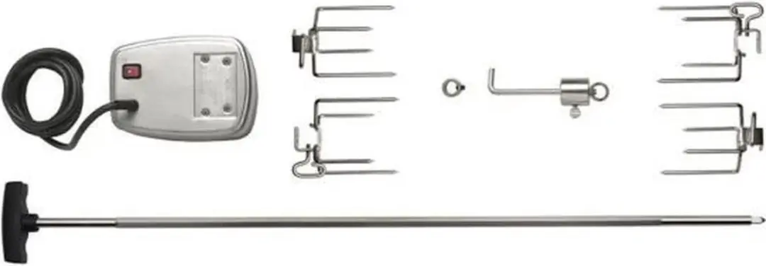 Napoleon Pro825 Draaispit - Zilver