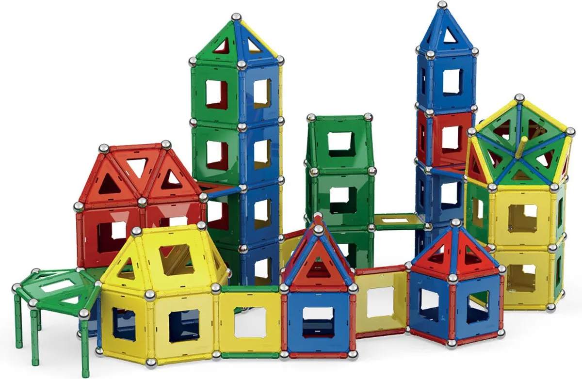 Geomag Education Geometry Lab - 778 Stuks - Blauw/ Groen/ Rood/ Geel