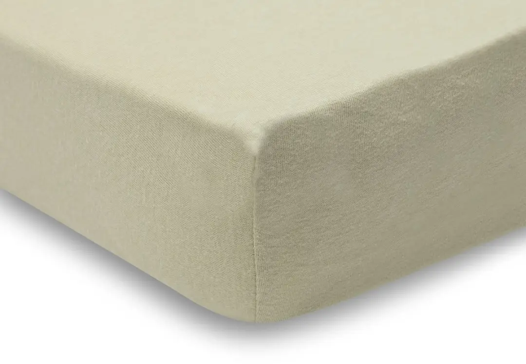 Jollein Jersey Hoeslaken 70/75x140/150cm - Soft Matcha