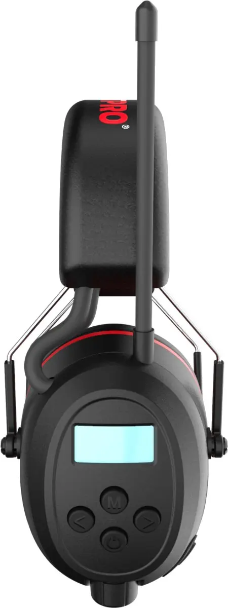 Perfectpro H-40 Gehoorbescherming - DAB+/FM/Bluetooth - Zwart