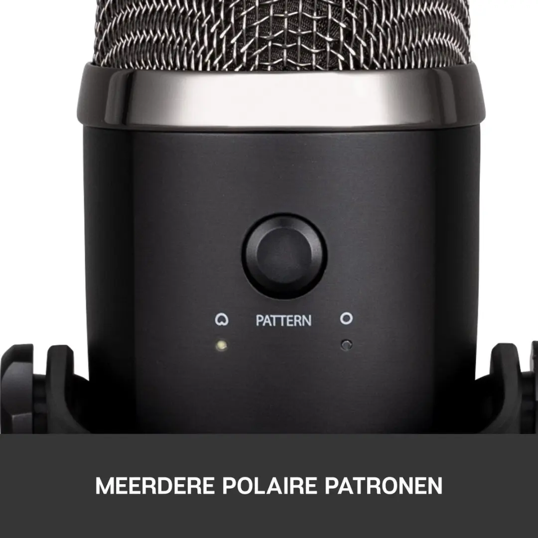 Blue Yeti Nano USB Microfoon - Zwart