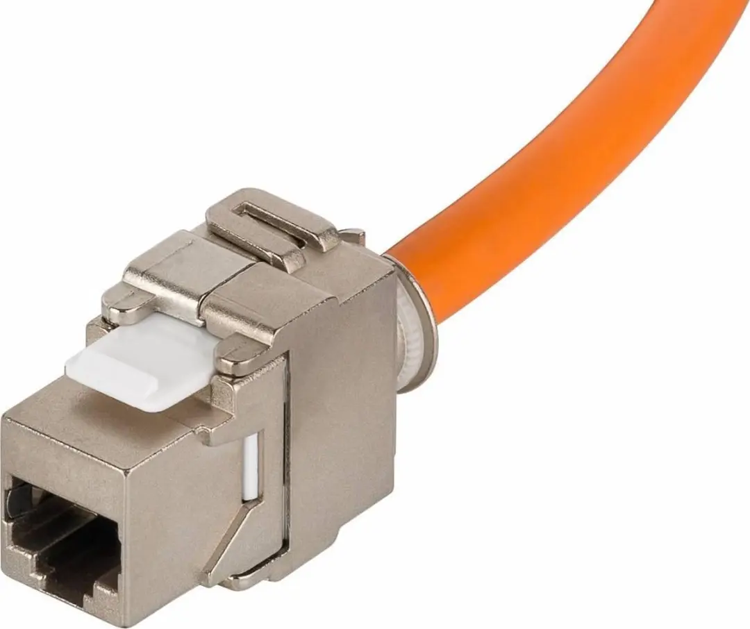 Cat 6A S/FTP Netwerkkabel 60m - Oranje