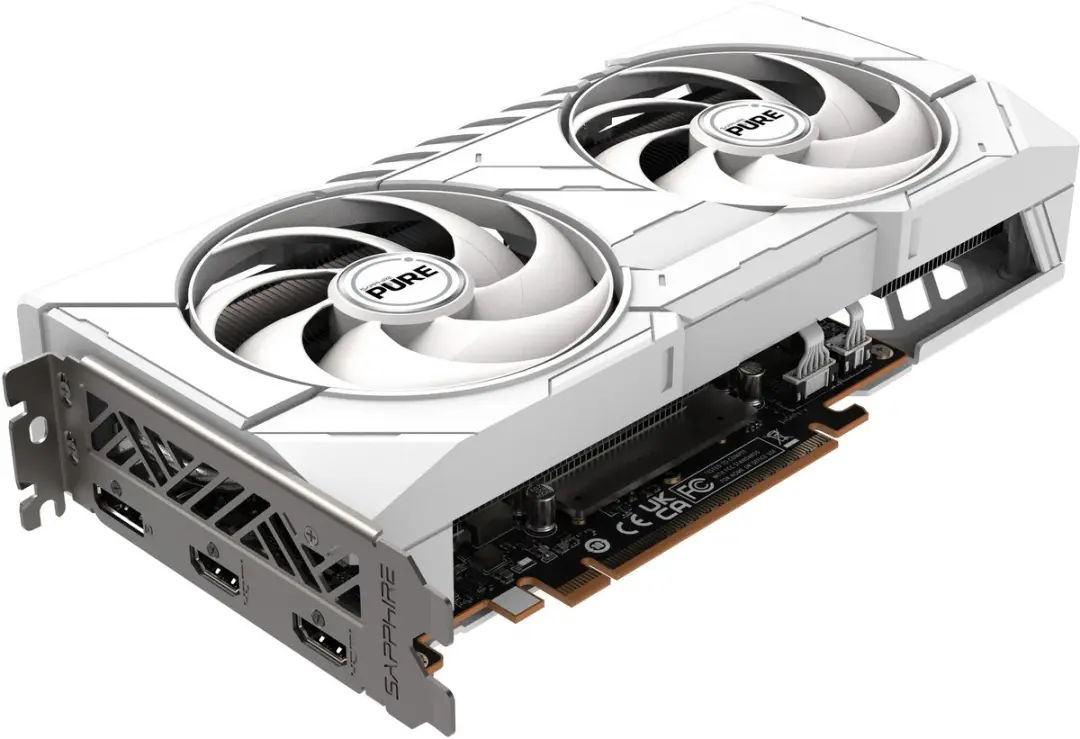 Sapphire Radeon RX 9060 XT 16GB GDDR6 - 2x HDMI 2.1, DisplayPort 2.1