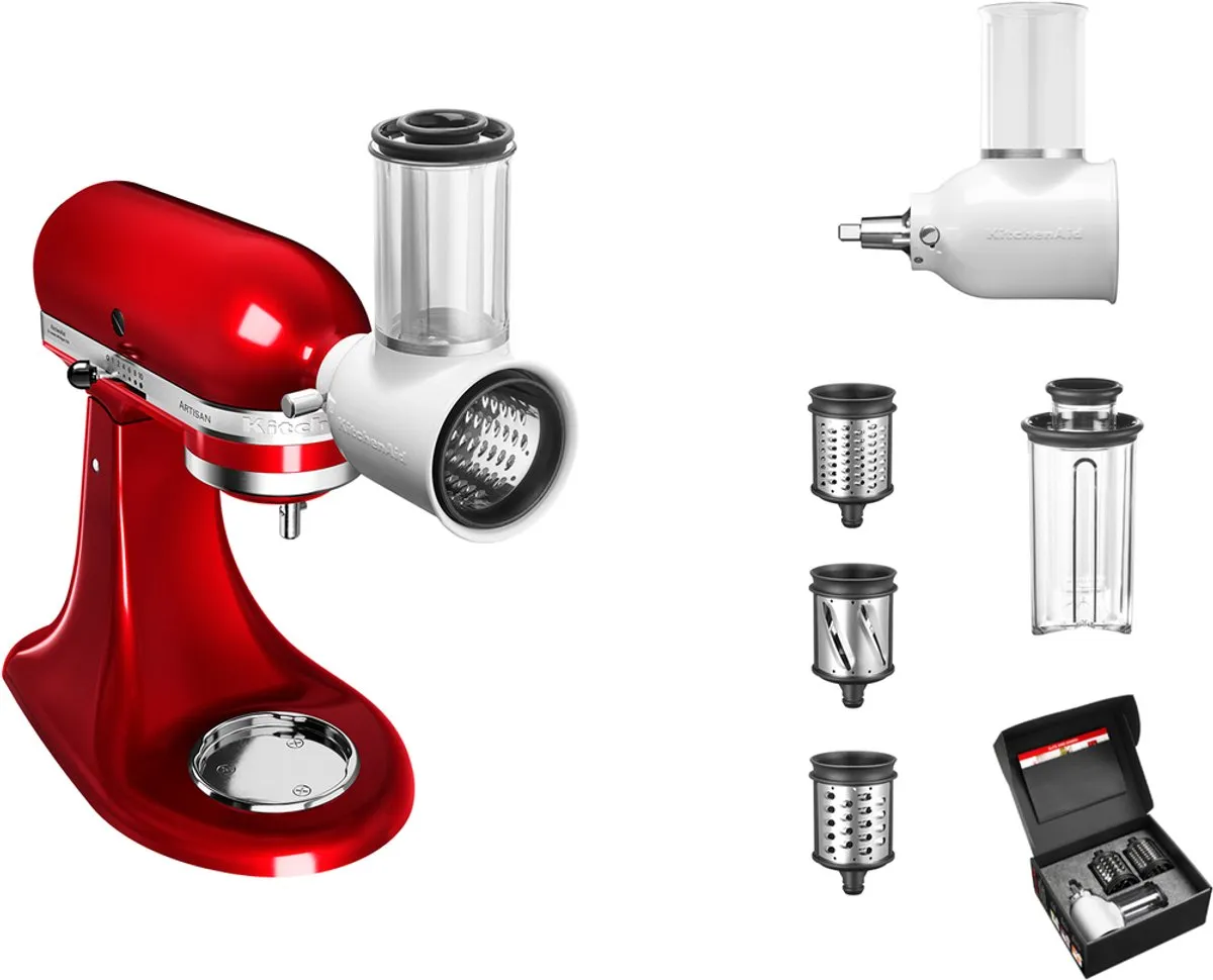 KitchenAid 5KSMVSA Voedselvermaler - 3 accessoires