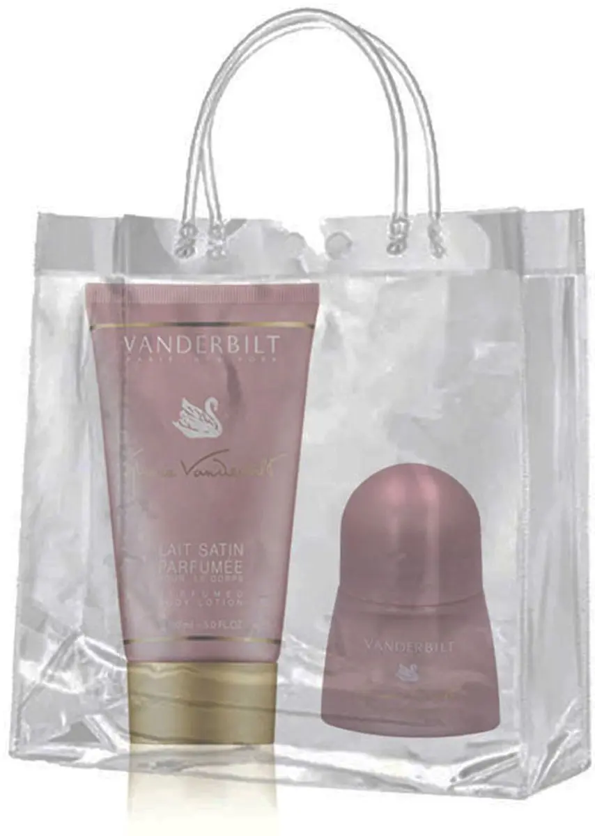Gloria Vanderbilt Bodylotion 100ml & Deo Roller 50ml - 2 Stuks