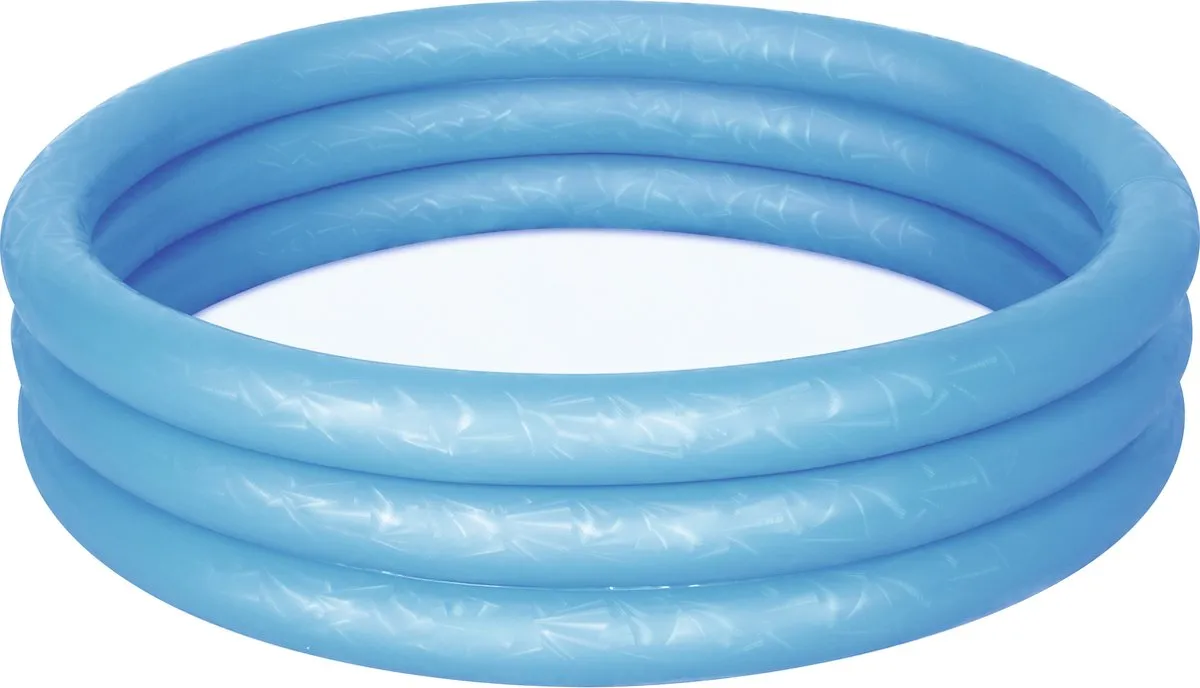 Bestway Kinderzwembad 122cm - 3 Ringen - Rood/Blauw