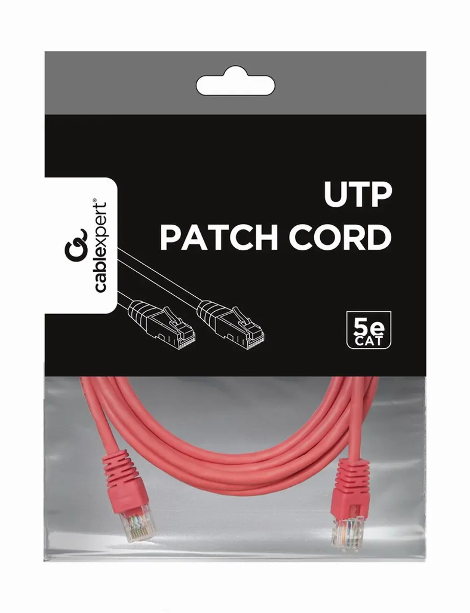 Cablexpert UTP Cat5E Patchkabel 3m - Roze