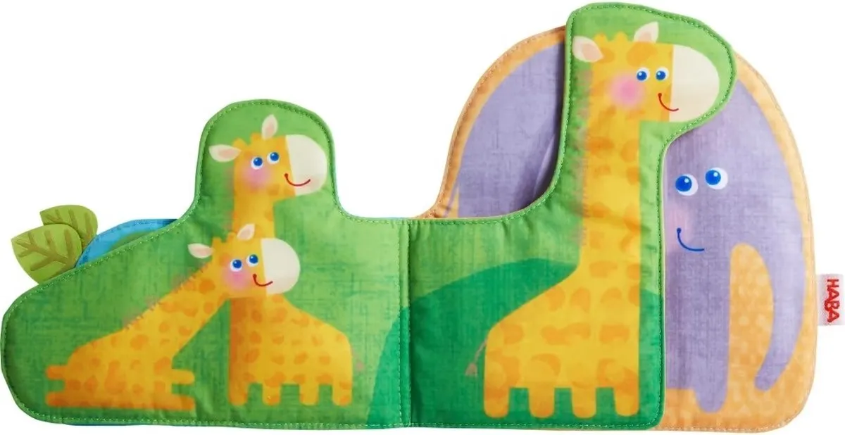 Haba Boek Wilde Dieren - Multikleur