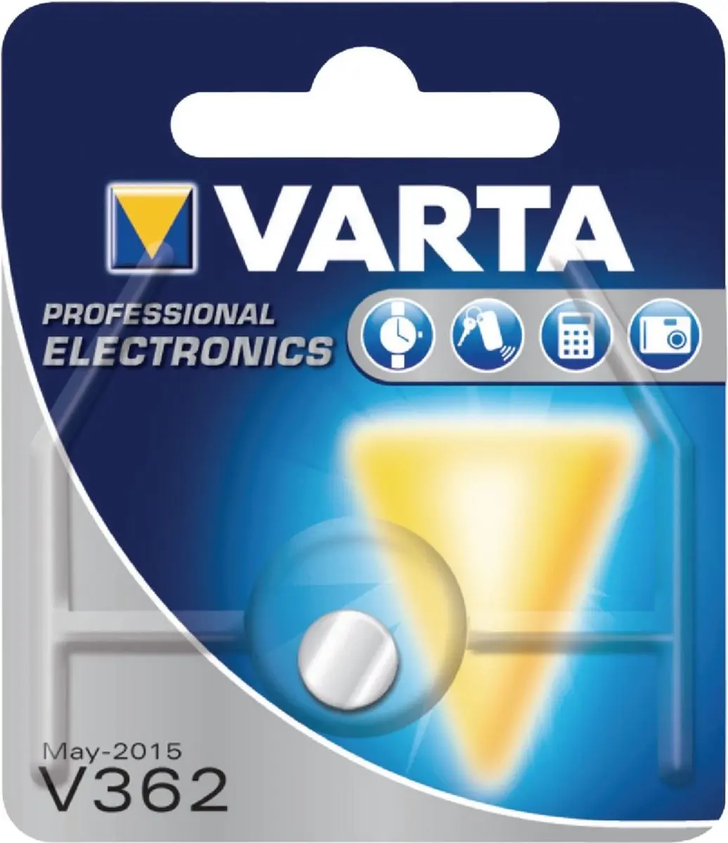 Varta V362/SR58 Knoopcelbatterij 1,5V - 10mAh