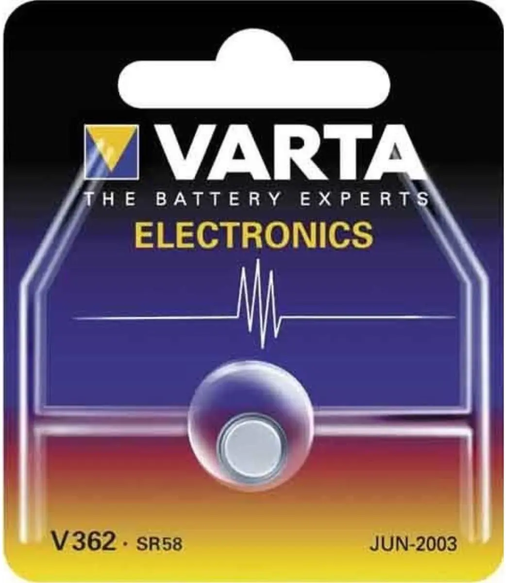 Varta V362/SR58 Knoopcelbatterij 1,5V - 10mAh