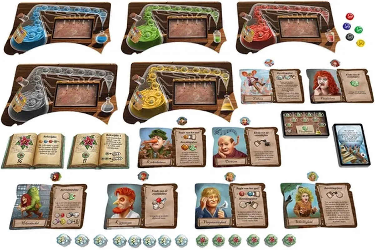 999 Games De Kwakzalvers van Kakelenburg Alchemisten Uitbreiding Bordspel - 2-4 Spelers