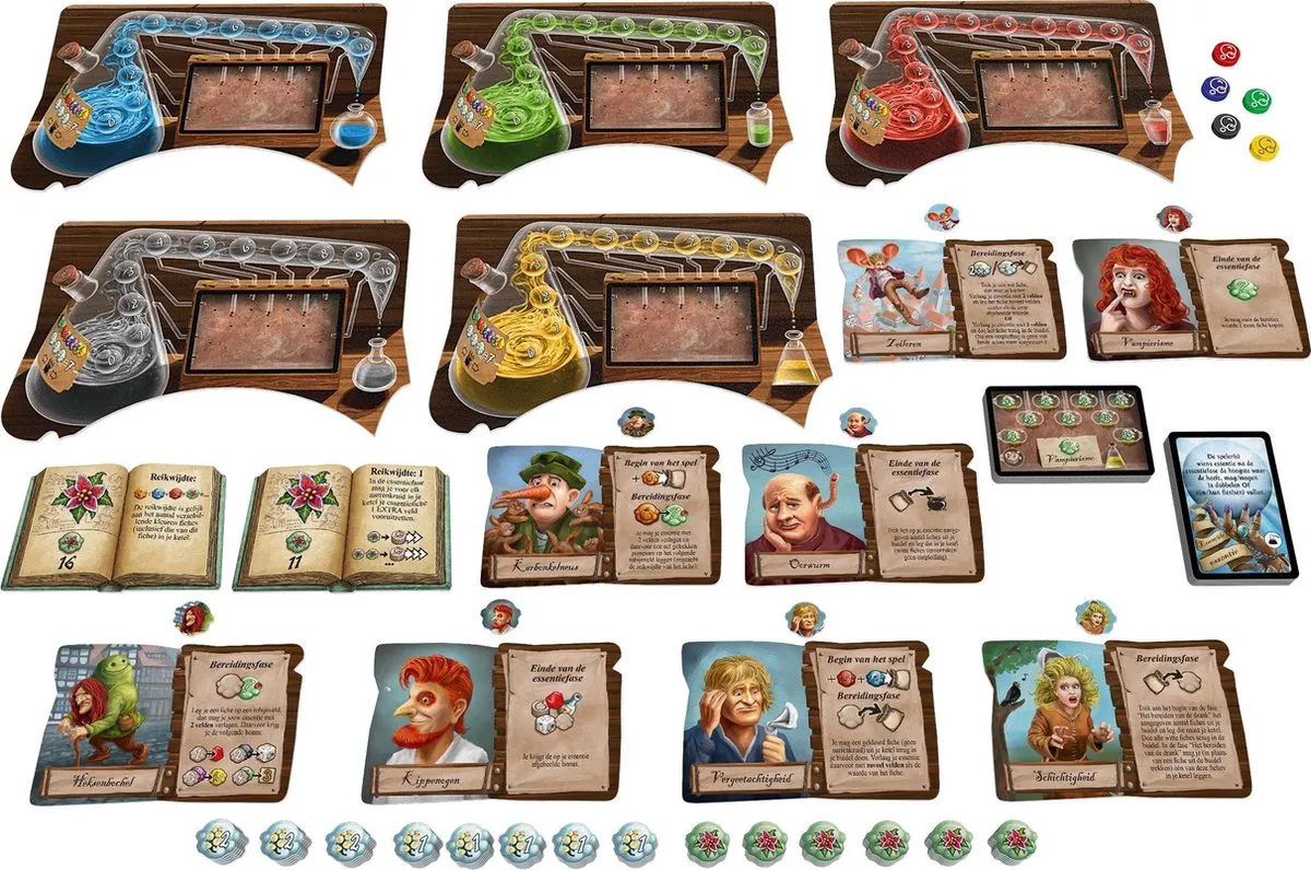 999 Games De Kwakzalvers van Kakelenburg Alchemisten Uitbreiding Bordspel - 2-4 Spelers