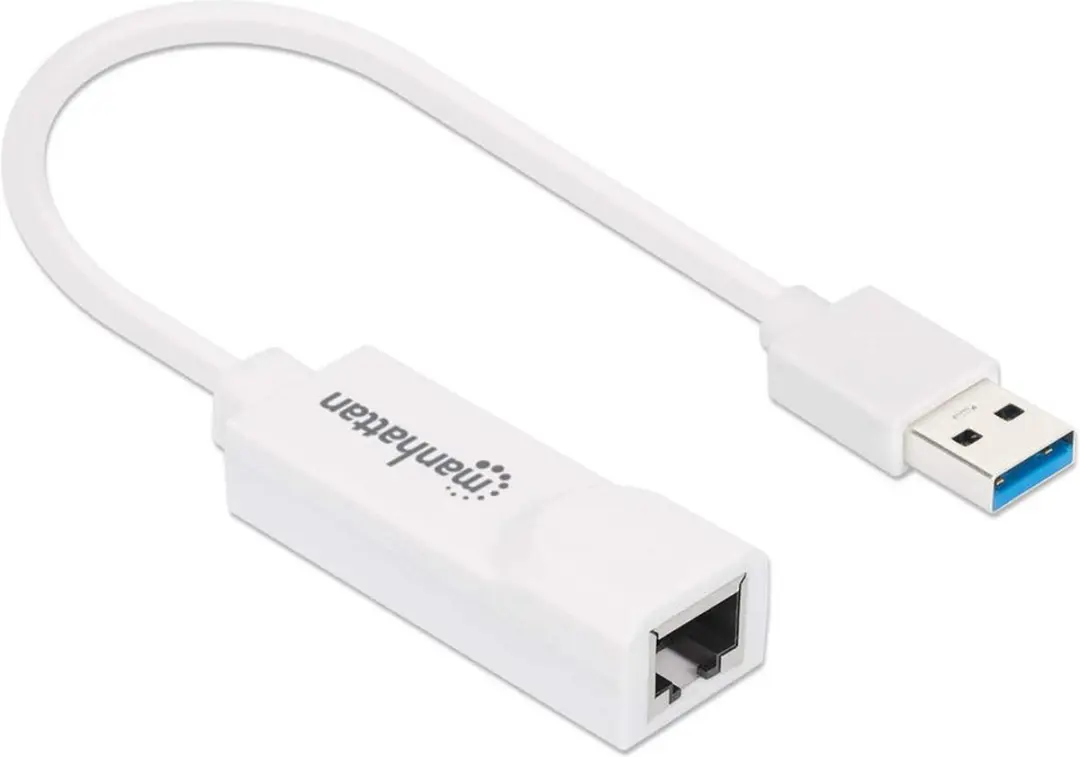 Manhattan 506847 Netwerkadapter 1 GBit/s USB-A 3.2 Gen 1
