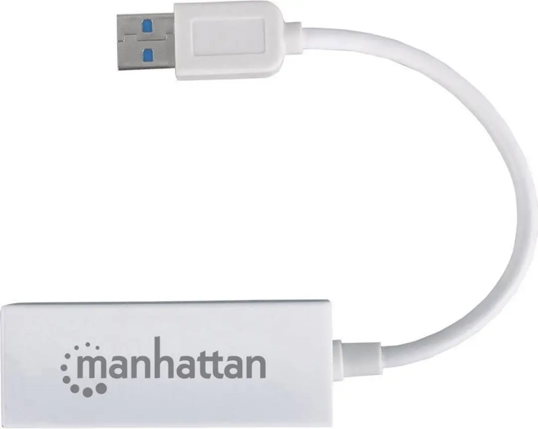 Manhattan 506847 Netwerkadapter 1 GBit/s USB-A 3.2 Gen 1