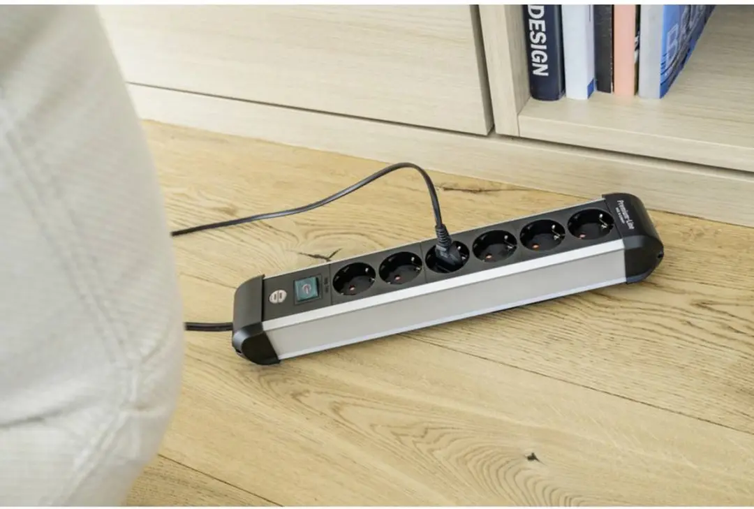 Brennenstuhl Premium Alu-Line Stekkerdoos 6-voudig 3m
