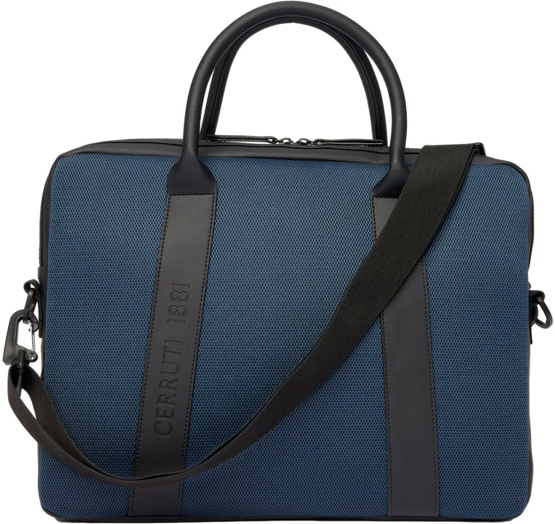 Nino Cerruti Aktetas Mesh NTD407N - 17 inch - Blauw
