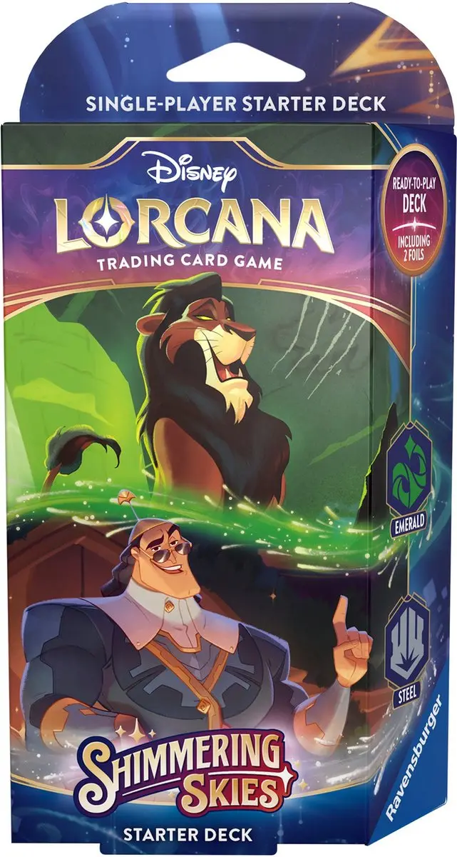 Ravensburger Disney Lorcana Ursula's Return Starter Deck - Scar & Kronk - 11098381