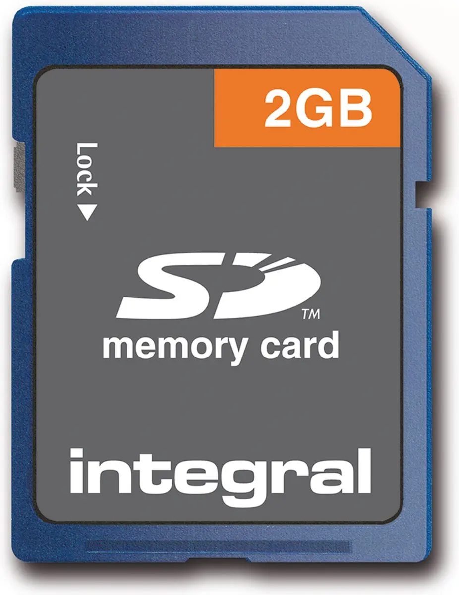 Transcend 2GB SD Geheugenkaart TS2GSDC