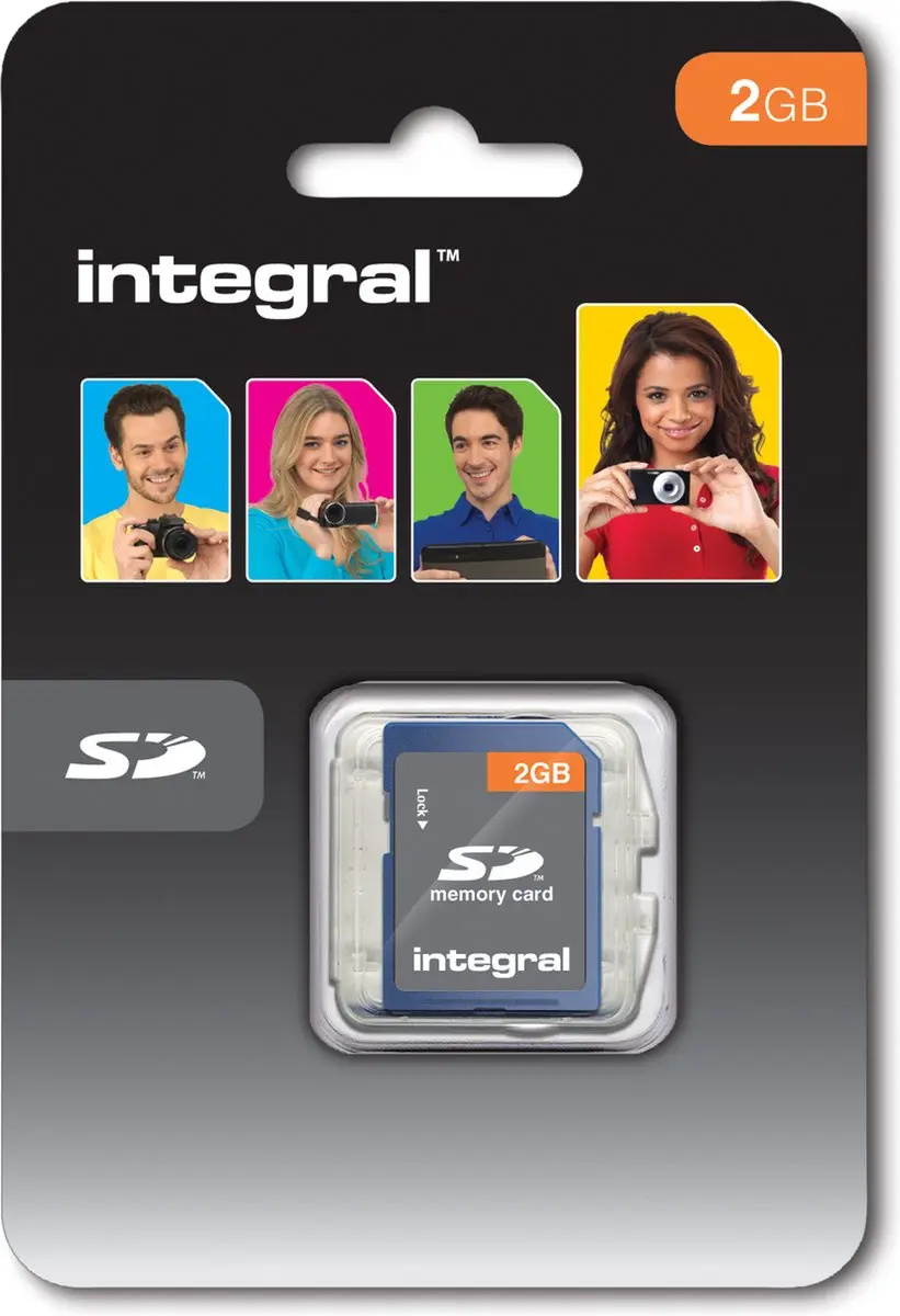 Transcend 2GB SD Geheugenkaart TS2GSDC