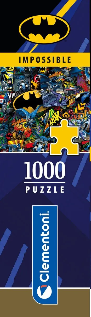 Clementoni Batman DC Puzzel 1000 Stuks - Multicolor