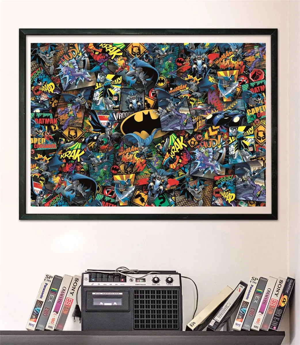 Clementoni Batman DC Puzzel 1000 Stuks - Multicolor - afbeelding 6 van 6