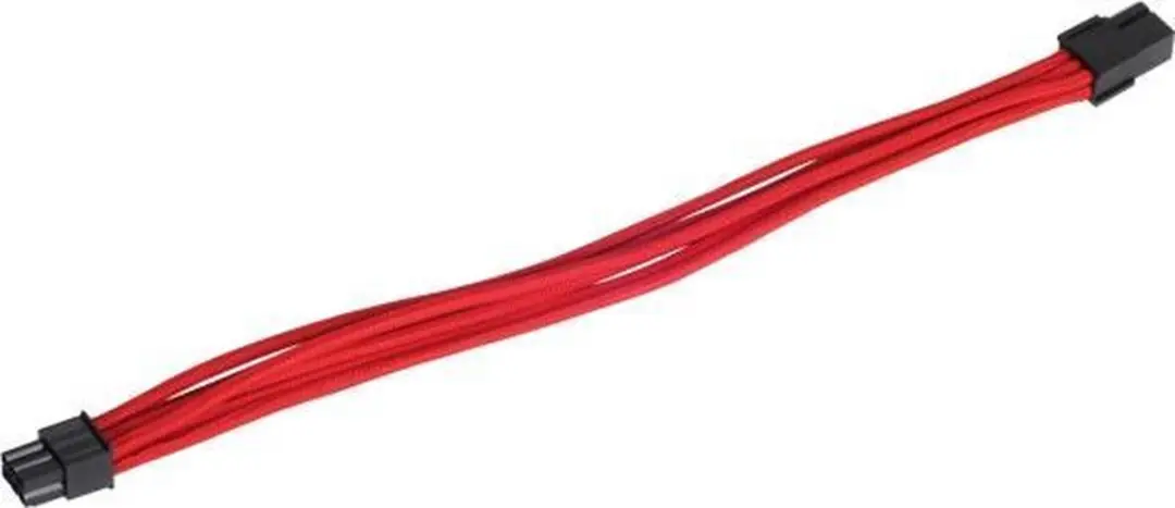 SilverStone 6-Polig PCIe Verlengkabel 25cm